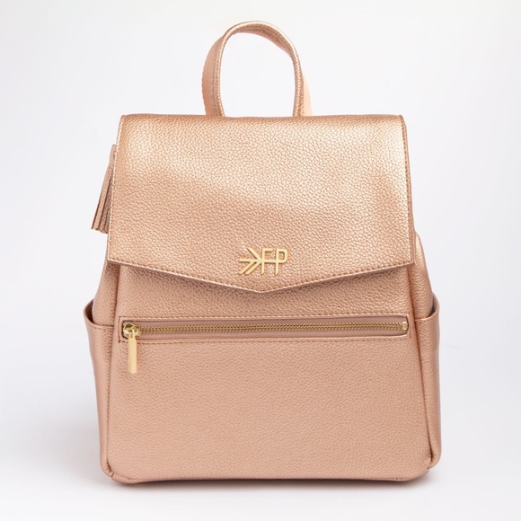 Freshly Picked Handbags - Freshly Picked Rose Gold Mini Classic Bag